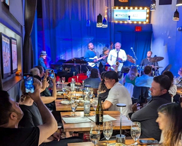 Running sound for a jazz show at The Meyhouse